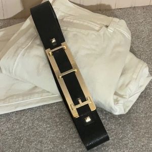 Marciano | Leather and Brass Belt